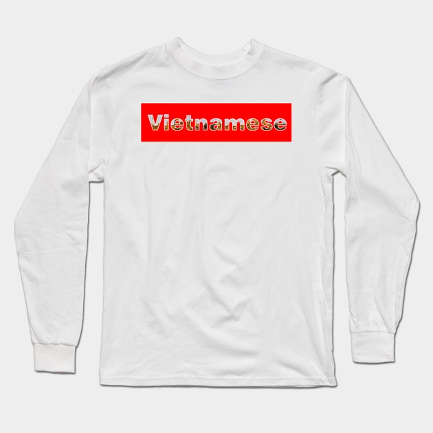 Vietnamese Long Sleeve T-Shirt by multylapakID